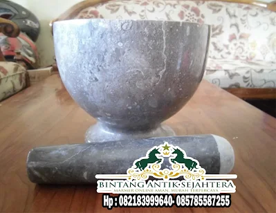 Tumbukan Obat Marmer | Pestle dan Mortar Marmer