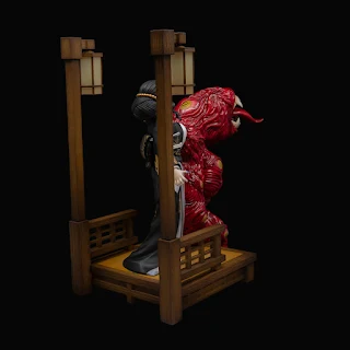 S-FIRE Super Situation Figure Kibutsuji Muzan [ Geiko Form ver. ] - Demon Slayer: Kimetsu no Yaiba, Sega
