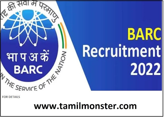  BARC Recruitment  Detail 2022–  Apply 89 Stenographer (Grade III) openings  online  @ barc.gov.in -  tamilmonster.com