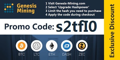 Genesis Mining Promo Code 2017 Make Money With Altcoins Seferan Al - 