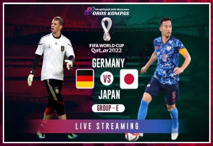 Live Streaming Jerman vs Jepang di Piala Dunia 2022