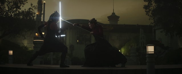 Ahsoka Tano Duels The Magistrate The Mandalorian Chapter 13 Disney Plus