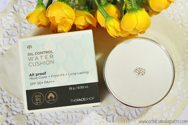 THEFACESHOP Oil Control Water Cushion Review