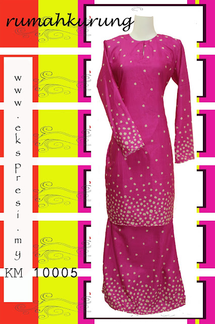 Kurung Moden KM-10005 - Pink