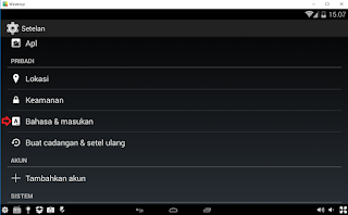 Cara merubah bahasa Windroye Simulator Android di PC