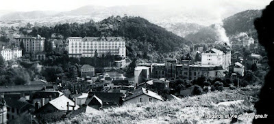Chatel-Guyon, photo noir et blanc, vers 1960