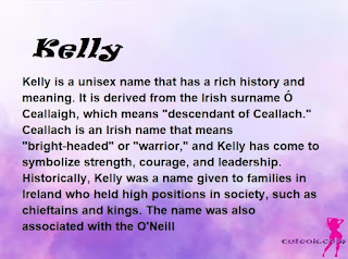 meaning of the name "Kelly"