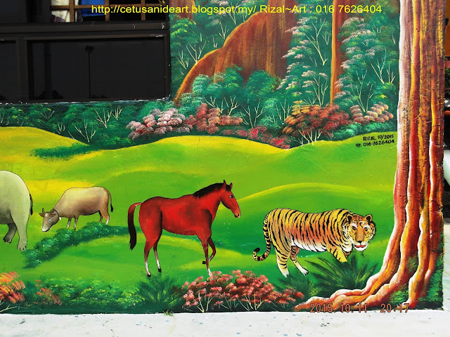 Mural Tadika Perpaduan Taman SCIENTEX Pasir Gudang