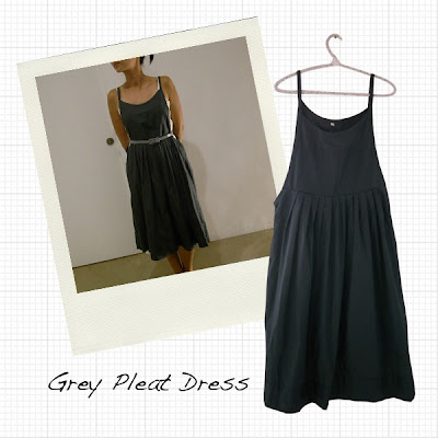 Dress Model Size on Model Height 1 63m Estimated Grey Pleat Dress Small Medium