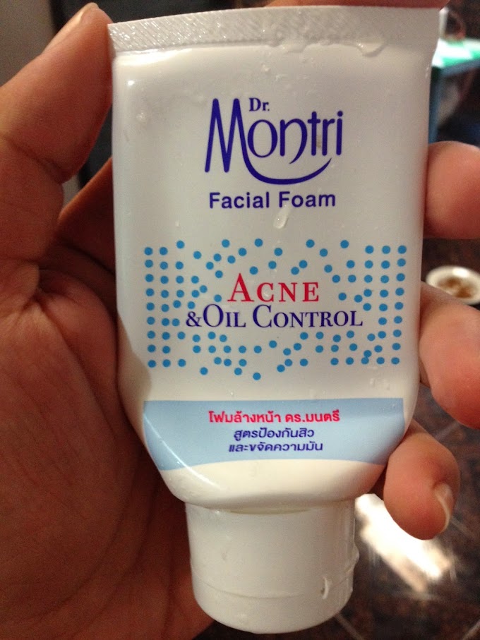 รีวิว [+] Dr. Montri ACNE & OIL CONTROL FACIAL FOAM โฟมล้างหน้าเพื่อคนเป็นสิว