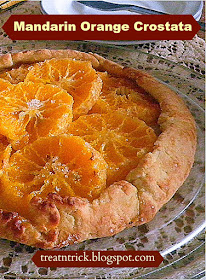 Mandarin Orange Crostata Recipe @ treatntrick.blogspot.com