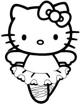 Download My Place to Blog in Wyoming: cute Hello Kitty Ballerina ...
