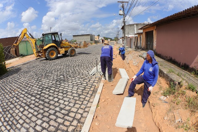  Obras da Prefeitura de Natal no bairro Planalto chegam a 80% de execução