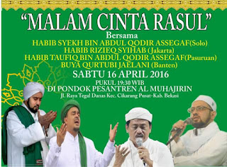 HABIB SYECH DI BEKASI APRIL 2016