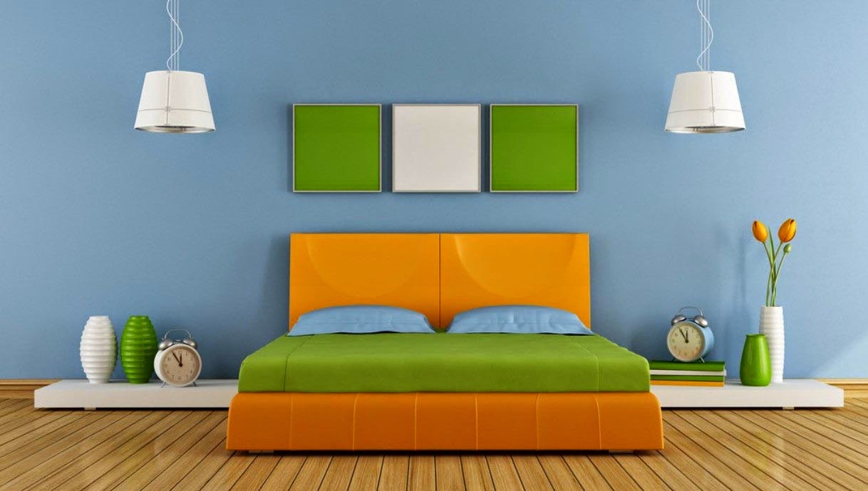 bedroom colours
