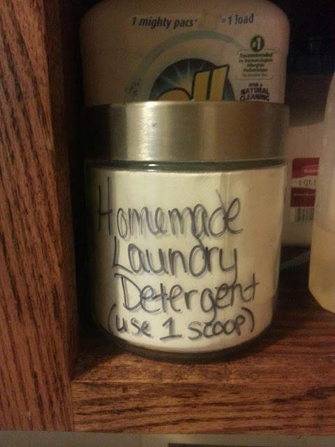 Homemade Powdered Laundry Detergent