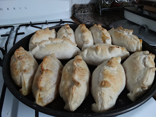 empanadas recién sacadas del horno