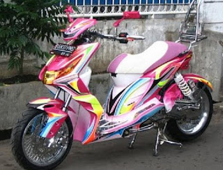 modifikasi honda beat airbrush