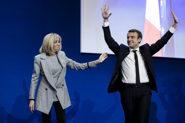 Macron hạnh phúc cùng tình yêu hơn 25 tuổi