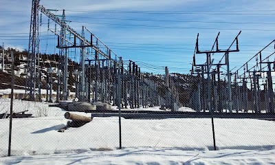 Północny Punkt Widzenia: Ostatnie narty na Północy. Stacja elektroenergetyczna Kaiskuru