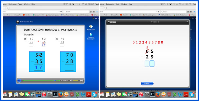 3 Digit Subtraction with algabraic trading