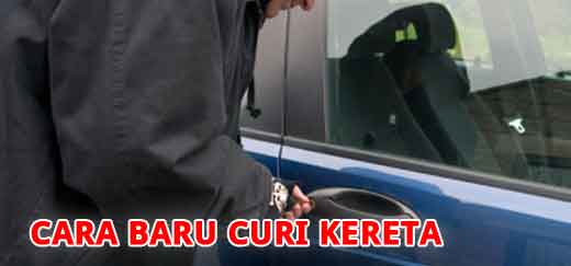 Cara Baru Curi Kereta