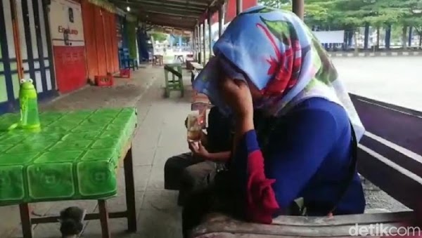 Dampak Isolasi Wilayah, Warga Jakarta Ini Menangis di Terminal Banjar