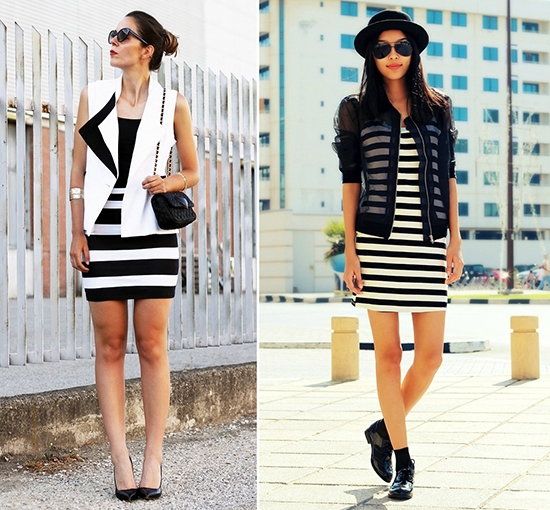 In The Spotlight: Black & White Trend / Black & White Outfits / Black & White Street Style