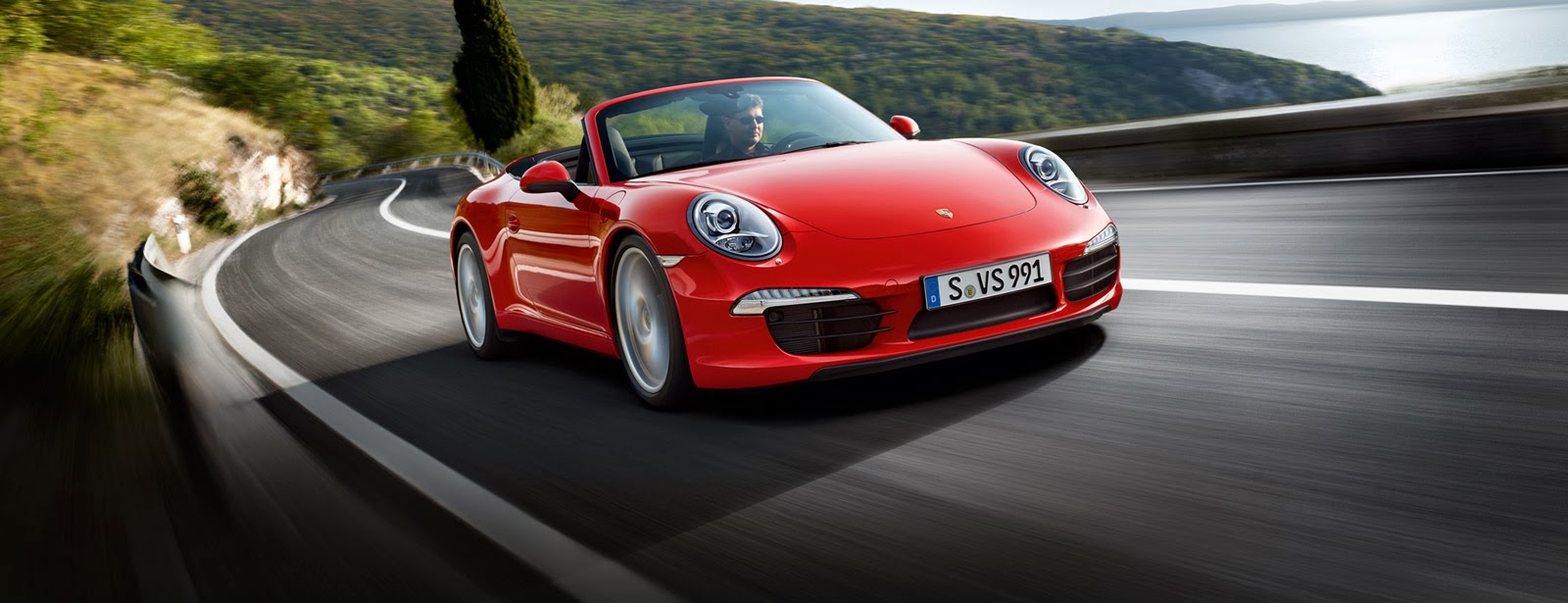 Porsche 911 Carrera Cabriolet Coasting