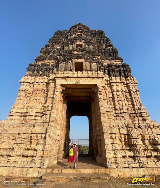 Entrance tower - Gopura - of Gandikota Shri Madhavaraya temple