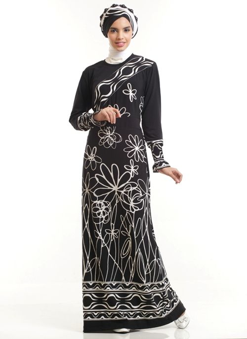  Model  Baju Gamis  Batik  Wanita Muslimah