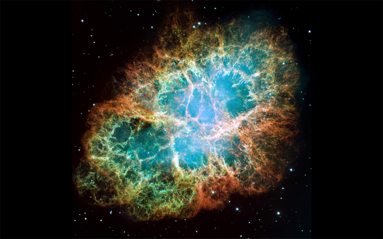 crab nebula hd wallpaper