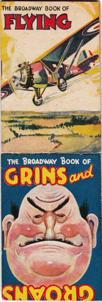 Above are two of the "Broadway Books" given free with the first six issues 