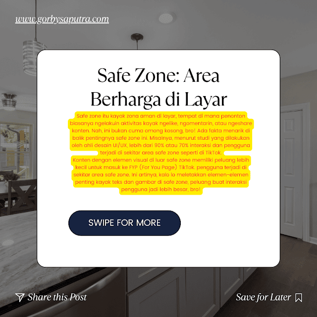 Safe Zone : Area Berharga Layar