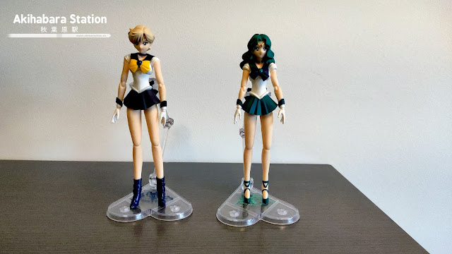 Review de las S.H.Figuarts Sailor Urano y Sailor Neptune - Tamashii Nations