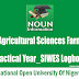 NOUN: Agricultural Sciences Farm Practical Year_SIWES Logbook
