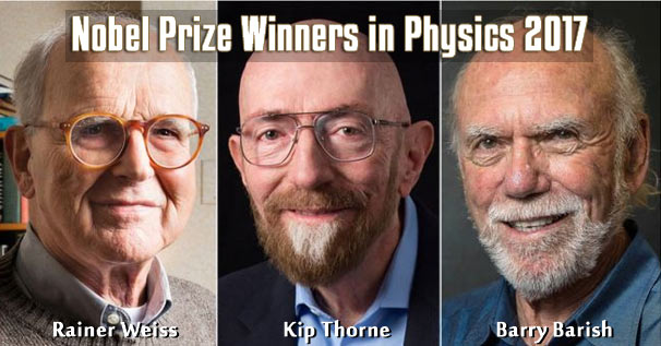 Nobel Prize Winners in Physics 2017 - Einstein's Waves win Nobel