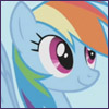 My Little Pony Character Rainbow Dash