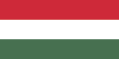 Bandeira da Hungria.