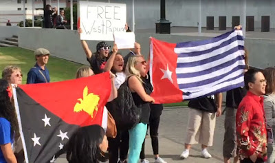 Kunjungan Jokowi ke NZ disambut aksi Papua Merdeka