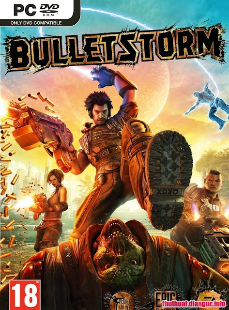 Download Game Hành động BulletStorm - Bão đạn Full crack
