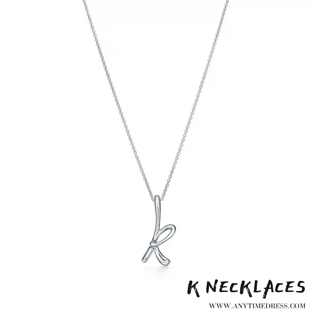 The Enchanting K Necklace - A Symbol of Elegance and Grace