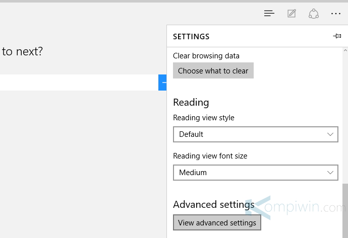 cara mengubah mesin telusur di microsoft edge 2