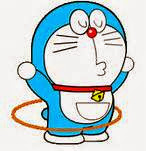 Gambar Doraemon main holahop