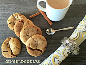Featured Recipe | Most Popular: Gingerdoodles from An Affair from the Heart #SecretRecipeClub #recipe