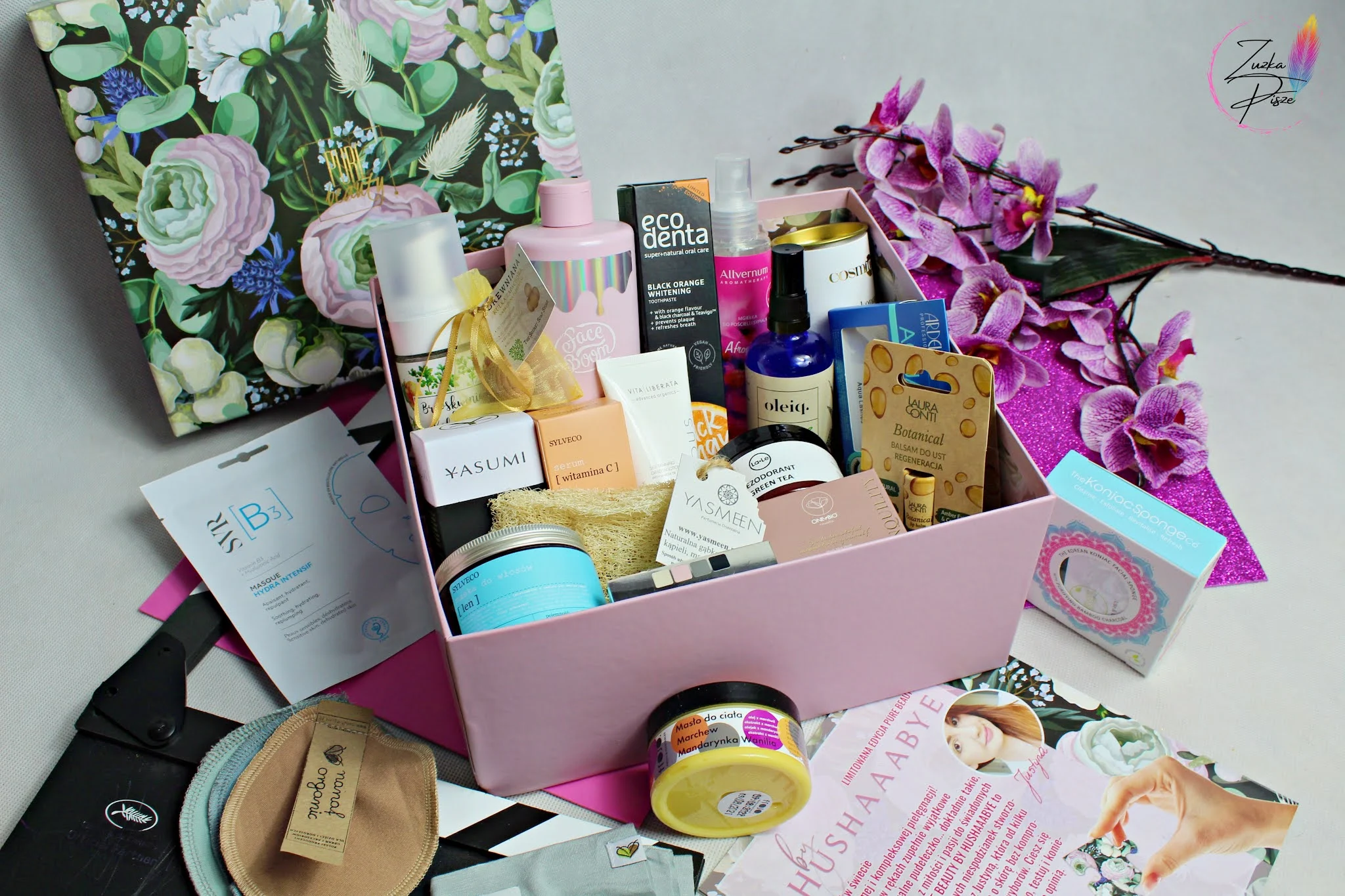 Liimtowana edycja Pure Beauty Box by HUSHAAABYE - openbox pudełka