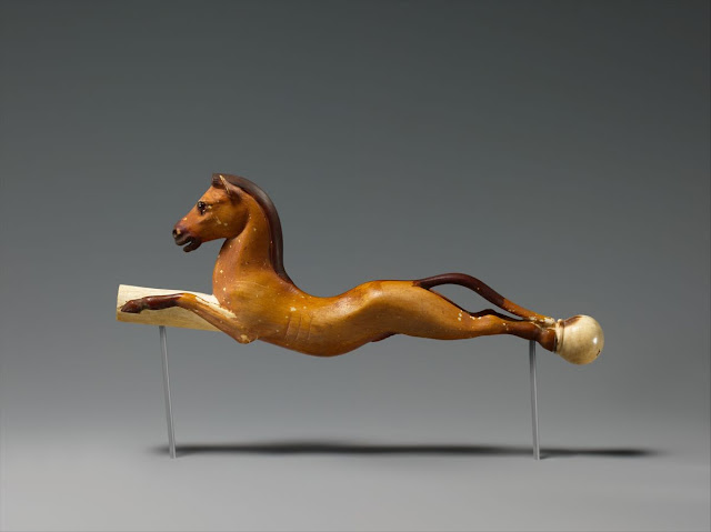 Whip Handle in the Shape of a Horse: Dynasty 18