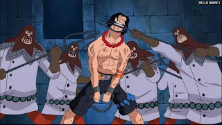 ワンピースアニメ インペルダウン編 442話 エース Portgas D. Ace | ONE PIECE Episode 442