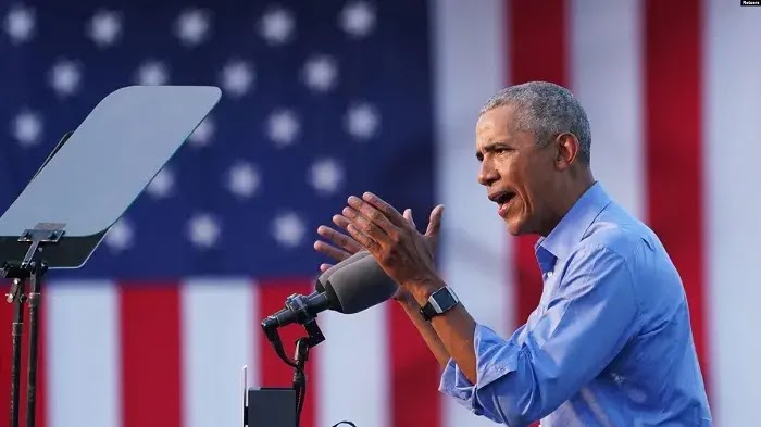 Mantan Presiden AS Obama Berkampanye untuk Biden di Pennsylvania