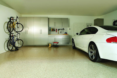 Garage Design Ideas with Cabinet and Hanger Compartment for the Sake of Good Arrangement